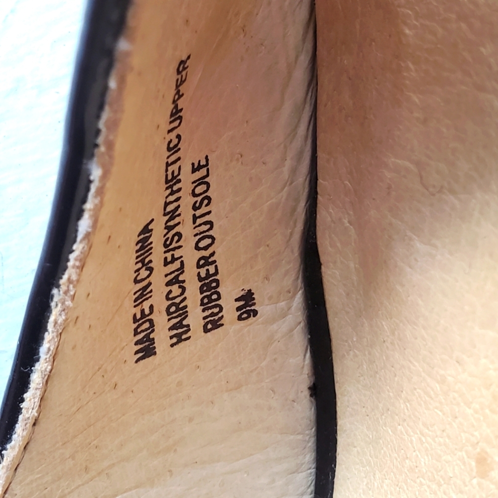 Michael Kors Animal Print Leopard Open Toe Heels With Buckles Size 9M - Picture 10 of 14